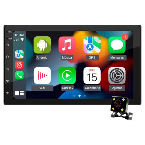 AUTOESTEREO VAK 1269 2 DIN ANDROID GPS WIFI CAR PLAY