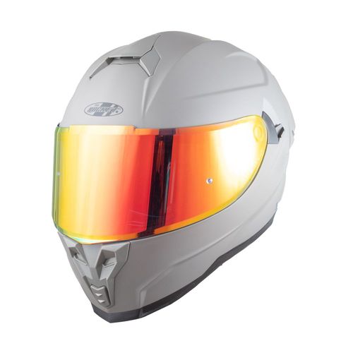 Casco cerrado Joe Rocket RKT 200 Ion 3.0 Gris Mate c/ mica iridium S