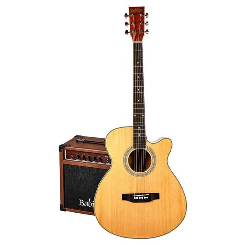 Paquete de Guitarra Electroacústica Almeria Ce-Pack Babilon.