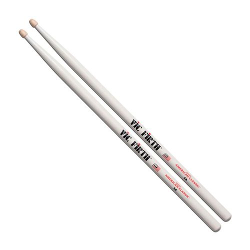 Baquetas American Classic 5A Color Blanco VIC FIRTH 5AW punta de madera