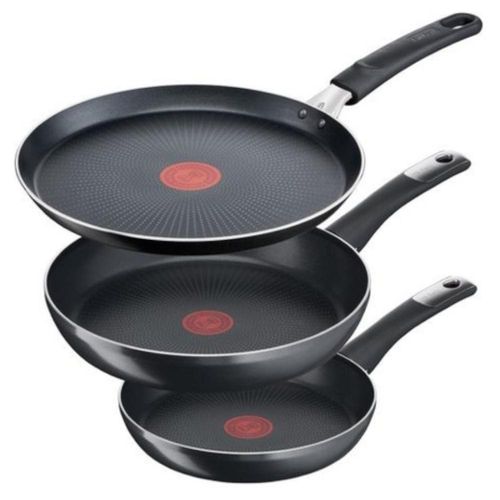 Sartenes juego 3 piezas T-Fal Antiadherente Hard Titanuim Plus