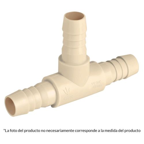 Tee inserción, 3/8' Foset
