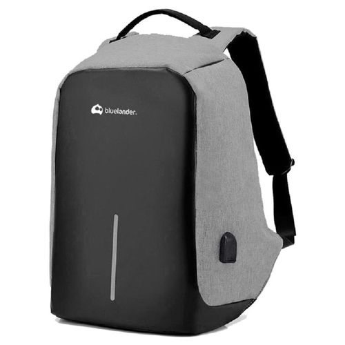 Mochila Bluelander Para laptop Gris