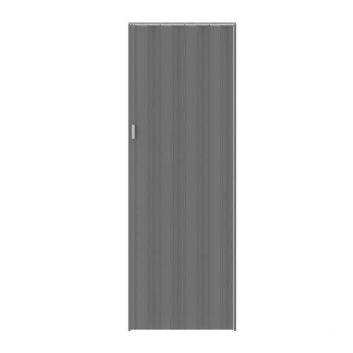 Puerta Mediana Plegable  Playcon Puerta Corrediza Plegable Gris PVC