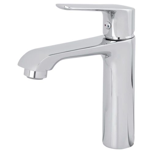 Llave Monomando Corto Para Lavabo Lia Urrea 100cl Acabado Cromo