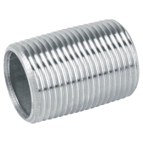 Niple, acero galvanizado, cuerda corrida, 3/4' cédula 40 Foset