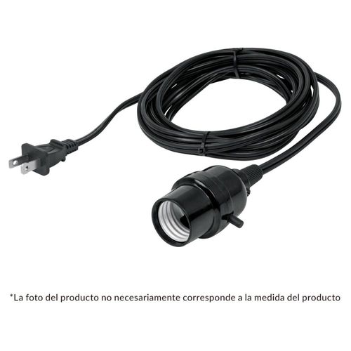 Extensión Con Portalámpara 10 Metros Volteck