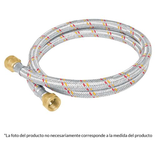 Manguera Para gas Aluminio 3/8' X 300 Cm Bas Pretul