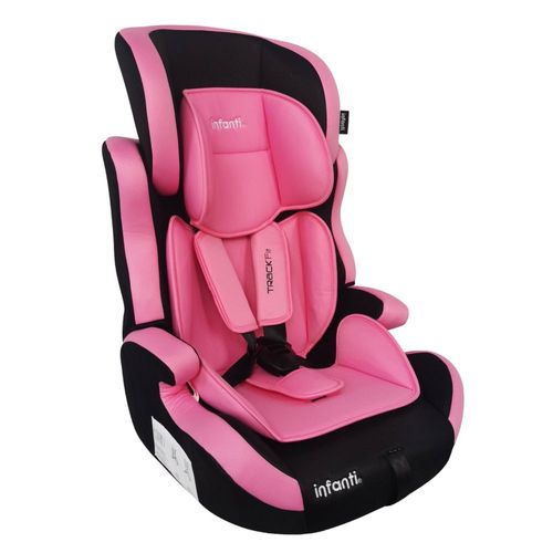 Autoasiento Infanti Color Rosa Para Bebé Track Fit 1 2 3