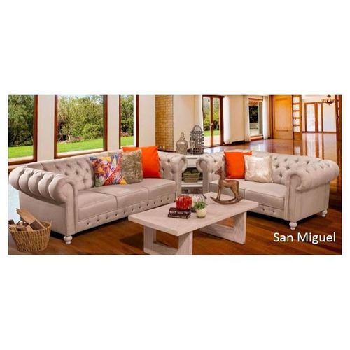 Sofa 3 Plazas San Miguel - Crema