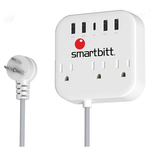 Smartbitt Multicontacto Portatil Sbss-b3-5u