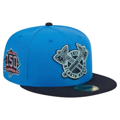 GORRA NEW ERA ATLANTA BRAVES 50 ANNIVERSARY AZUL 7 1/2 60332687