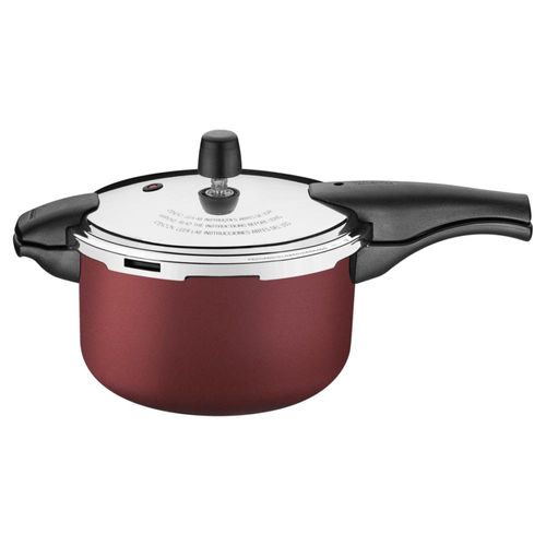 Olla de presión Tramontina 20589724 antiadherente starflon max 6L Roja