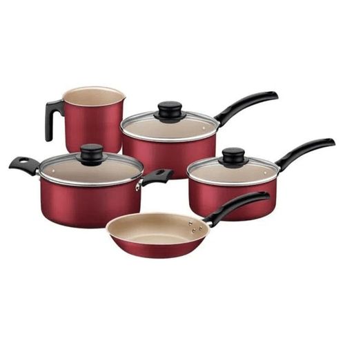 Bateria de cocina Turim 20298761 Roja 5pz Tramontina -end