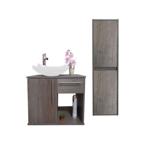 Combo De Gabinete Para Baño 08 + Gabinete Organizador Jacquemart