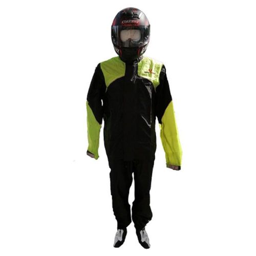 IMPERMEABLE MOTOCICLISTA CX NEGRO CUBRE CALZADO RIDER ONE