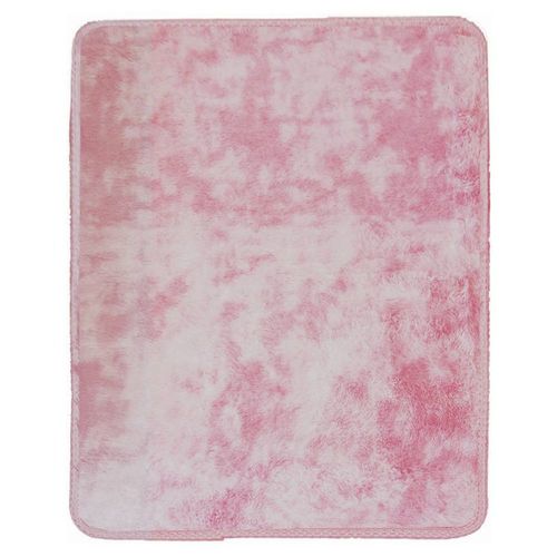Tapete Decorativo Afelpado Motley 1.80mx1.20m rosa