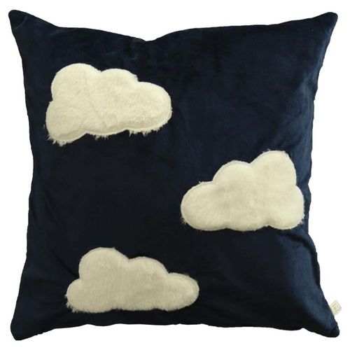 Paquete de 2 Fundas para cojín Decorativas 43x42 cm Nube azul