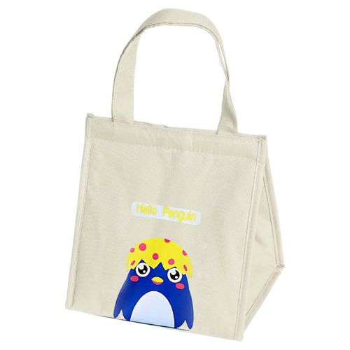 Bolsa térmica lonchera bolsa portátil modelo Gris pinguino