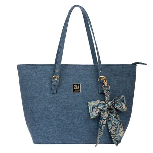 Bolsa tipo Tote Lover 9434-5 azul marino