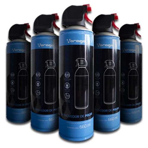 Kit De Limpieza Vorago KIT5-CLN-300, 5 unidades de Aire comprimido.