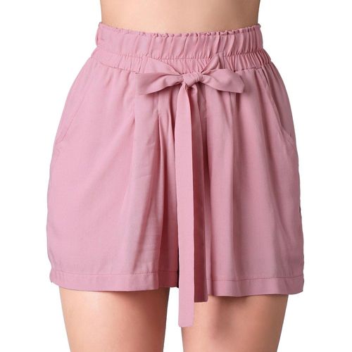 Short Mujer Casual Slim Rosa Stfashion 60404219