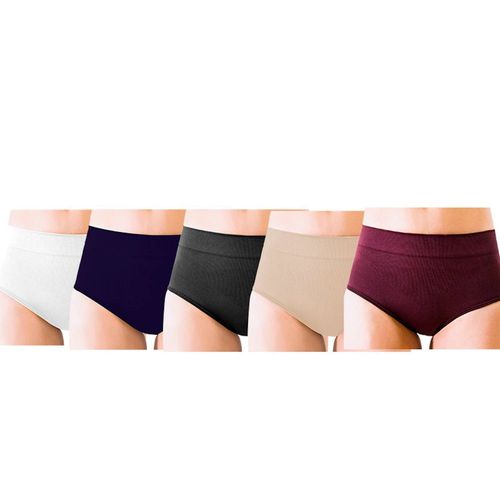 Kit de 5 panty fajas control para dama M 1006Kit5