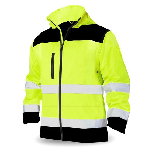 Chamarra de seguridad Polar impermeable con reflejante