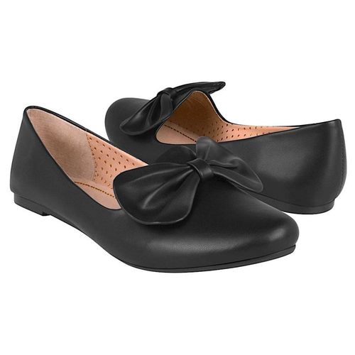ZAPATOS CASUALES DAMA STYLO 1914 SIMIPIEL NEGRO
