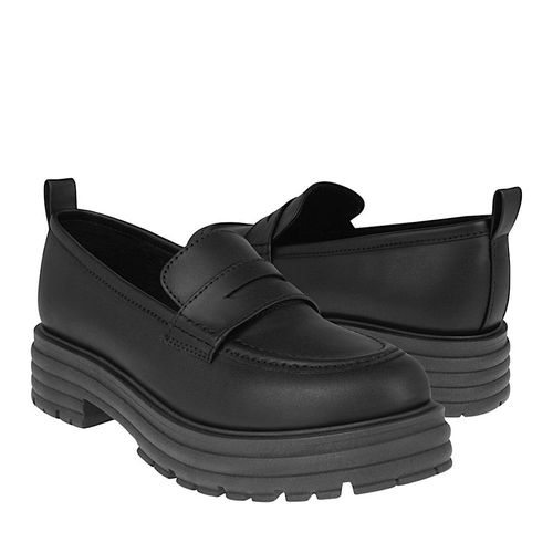 MOCASINES DAMA STYLO 137-00 SIMIPIEL NEGRO