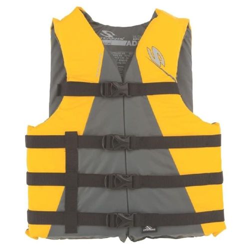 Chaleco Salvavidas Amarillo Clasico Adulto 132-157cm Stearn