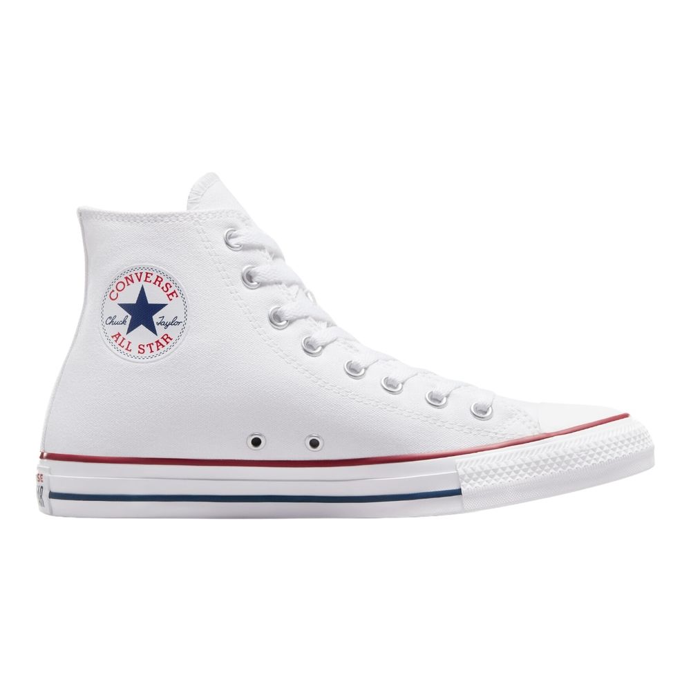 Tenis Converse Clasico Blanco en Bota de Lona Unisex