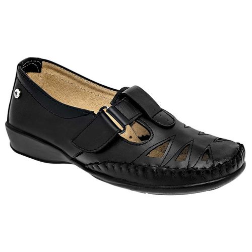 Mora Confort Zapato de horma cómoda para mujer negro, código 102288-1