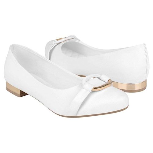 ZAPATOS CASUALES PARA DAMA STYLO 558 SIMIPIEL BLANCO