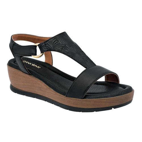 Green Love Sandalia para mujer negro, código 108765-1
