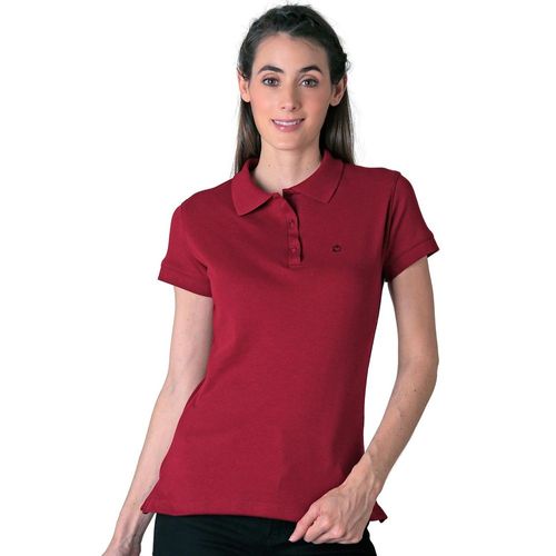 Playera Mujer Básico Polo Rojo Stfashion 52603815