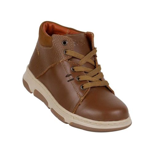 Botín Niño Casual Café Piel Dogi 0450400