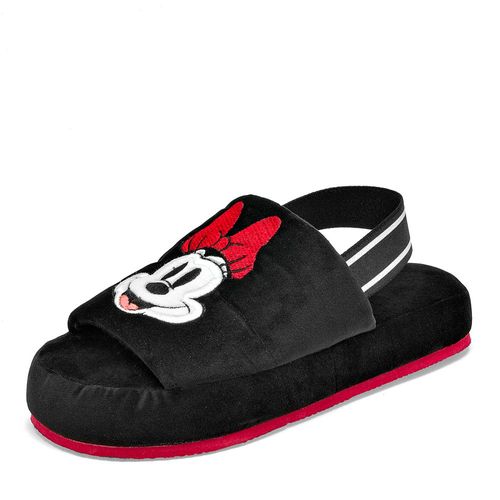 Arra Pantufla para mujer negro blanco rojo, código 124749-E