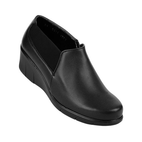 Zapato Mujer Confort Cuña Negro Stfashion 16803713