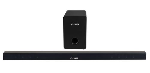 BARRA DE SONIDO AIWA 120W BT CON SUBWOOFER AWSBH1-W