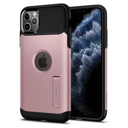 Funda Para iPhone 11 Pro Spigen Slim Armor Uso Rudo Original Rosa