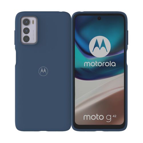 Funda protectora Motorola G42 (2022) suave delgada Azul