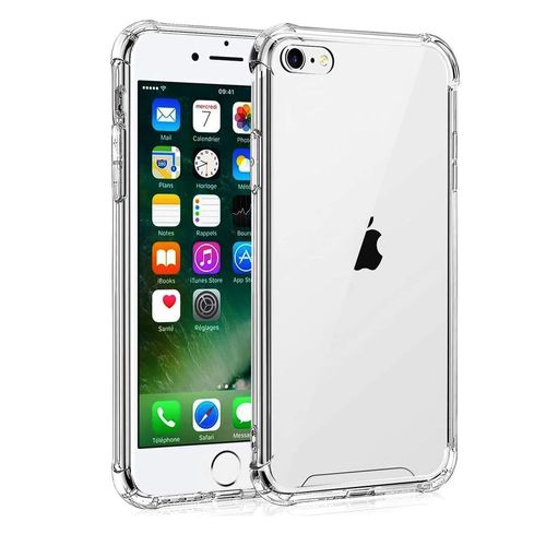 Funda Para iPhone SE 8/ 7 Semirigida Tpu Reforzado Premium Anticaidas