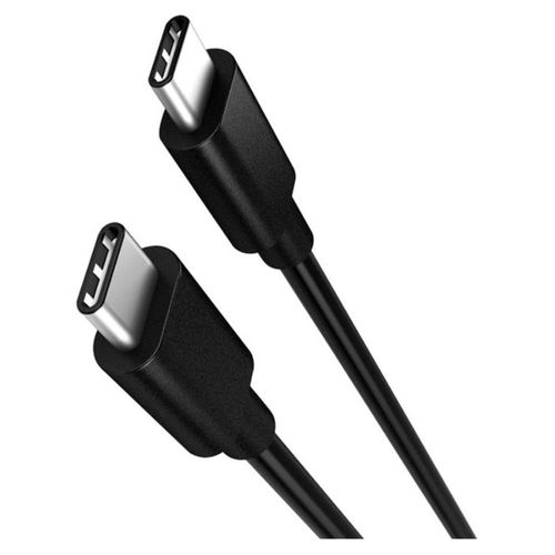 cable negro de carga tipo C de 1 metro blister