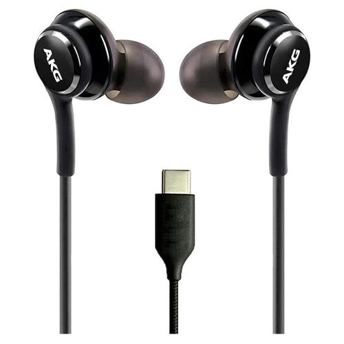 Audífonos Akg Tipo C Samsung Dac Integrado Premium Original Negro