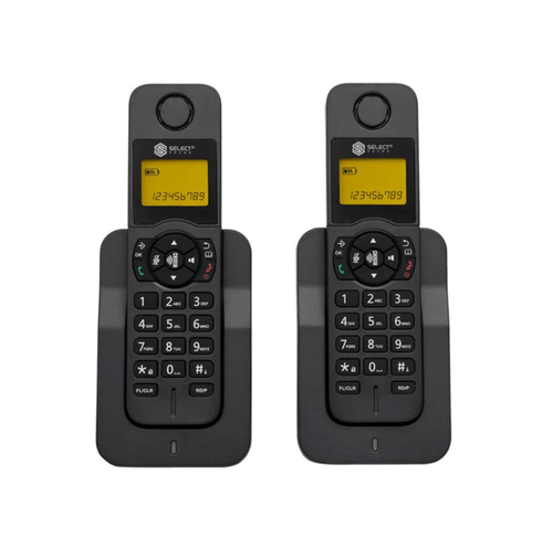 Telefonos Inalambricos Duo 8032 Select sound Negro -End