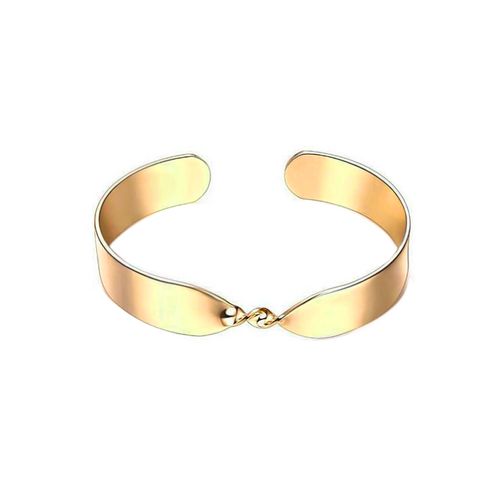 Brazalete Ocean Heart, Baño oro amarillo, 18K, OH19-76