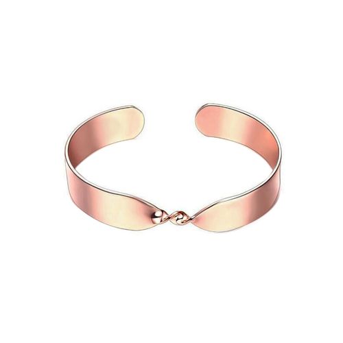 Brazalete Ocean Heart, Baño oro rosa, 18K, OH19-74