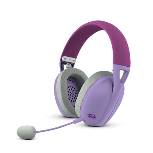 Ire Morado: Wireless Bluetooth Y Dongle Usb + Ultraligero + Microfono Desmontable + Pc, Consolas Y Movil