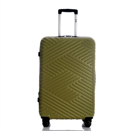 Maleta De Viaje Rígida Equipaje Verde De 28 Pulgadas